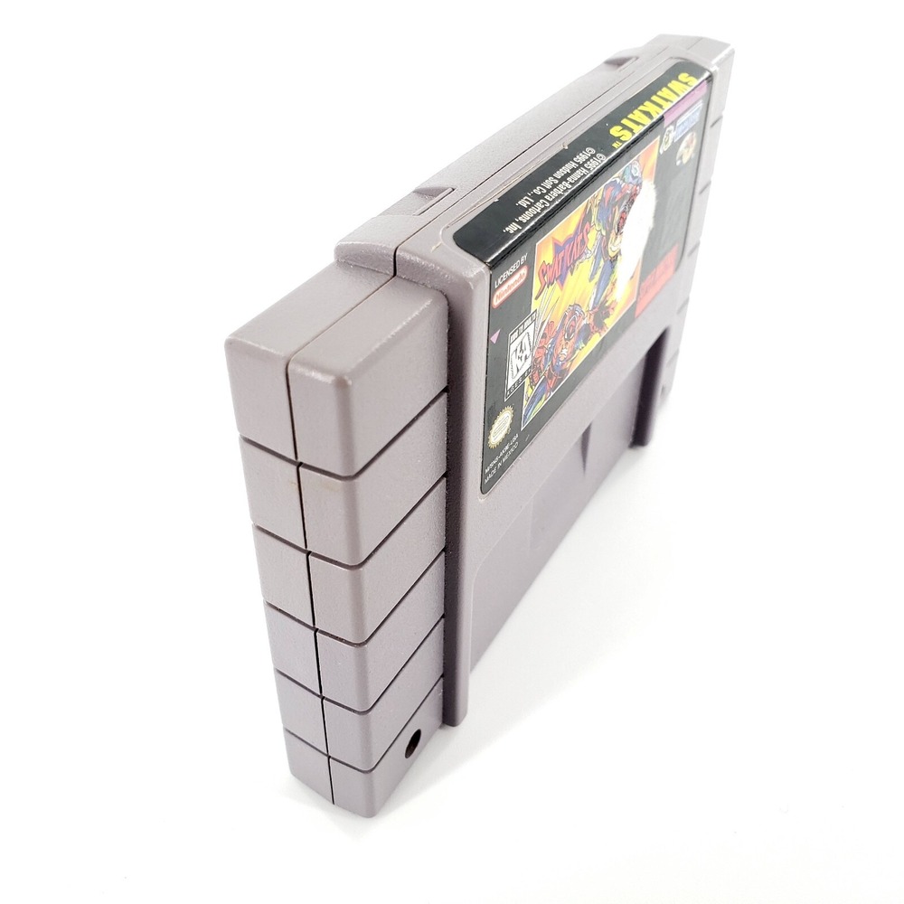 SWAT Kats (Super Nintendo Entertainment System, 1995) Authentic Cart Only Tested - Picture 9 of 11